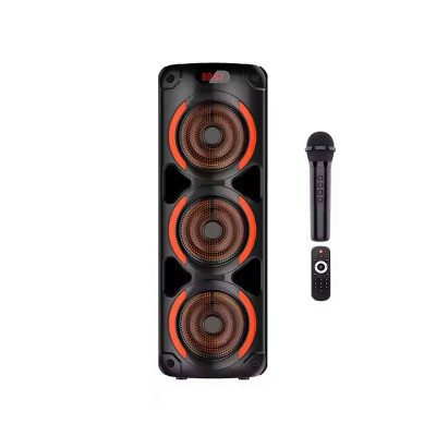 Colorful Bluetooth Bass HiFi Speaker 6" x 3 Speakers