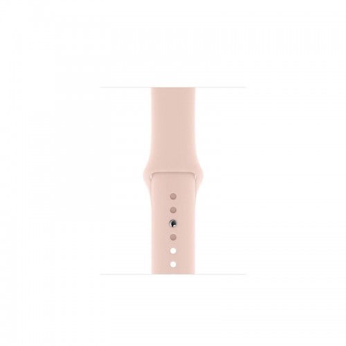 Apple Watch Series 5 40mm Gold Aluminum Case with Pink Sand Sport Band (GPS + Cellular)ََ