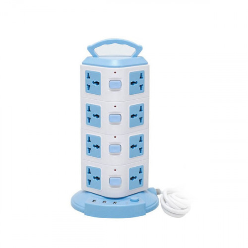 Desktop Extension Socket 16 Power Plug a...