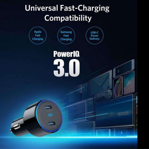 Anker PowerDrive+ III Duo 48W 2 Port Type Car Charger