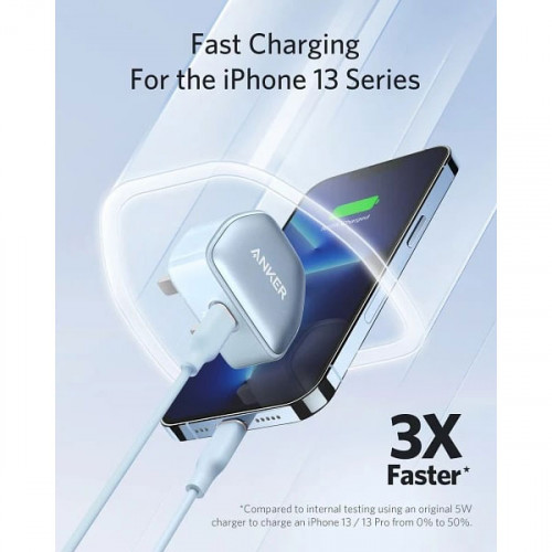  Anker 511 Fast Charger (Nano Pro) 20W -Blue