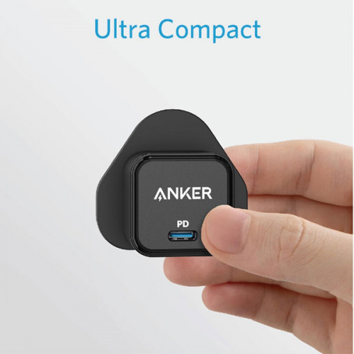 Anker PowerPort III 20W Cube Charger - Black