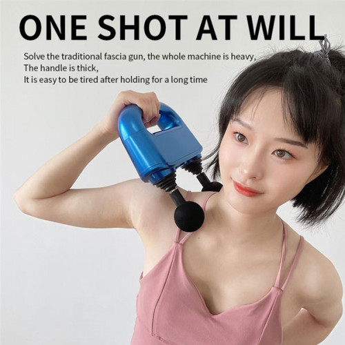 Double Head  Fitness Muscle Relaxation Massage Gun
