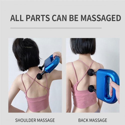 Double Head  Fitness Muscle Relaxation Massage Gun
