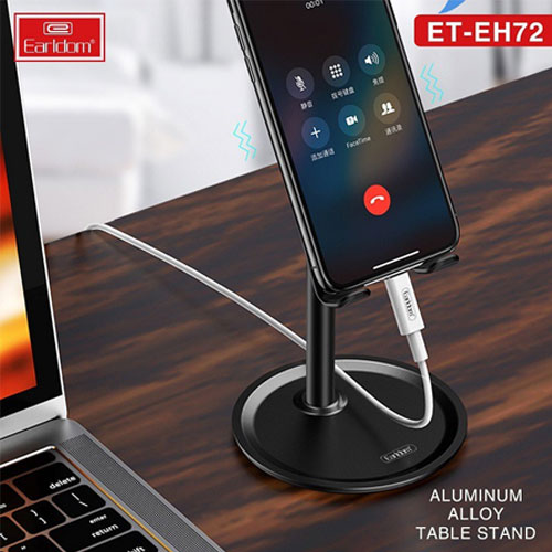 Earldom Mini Stand All Smart Phones - Silver
