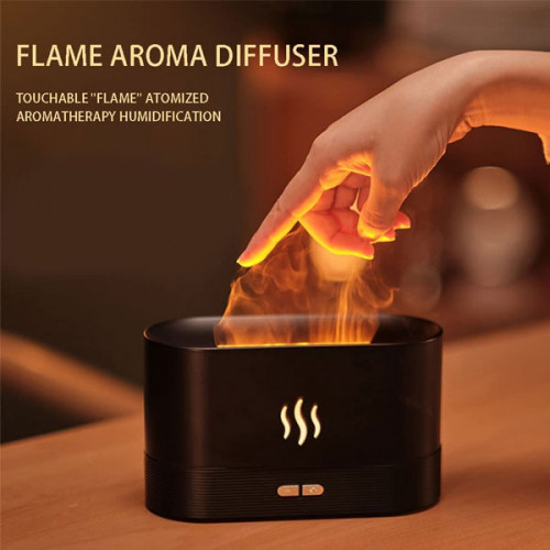 Mist Humidifier with Flame Special Effect For Home and Office