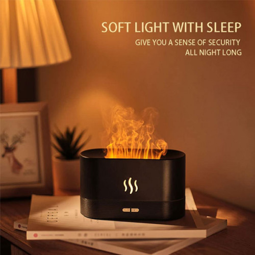 Mist Humidifier with Flame Special Effect For Home and Office