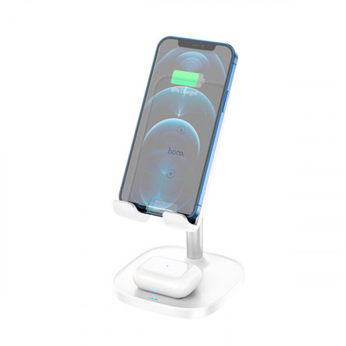 Hoco 2 in 1 Tabletop wireless charging w...