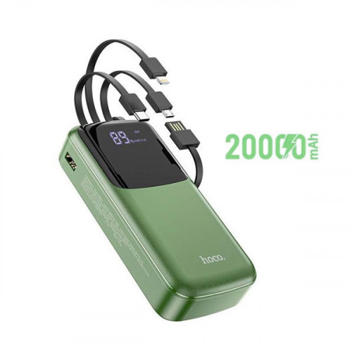 HOCO 20000 mAh 4 in 1 Cable Power Bank