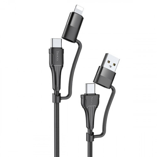 Hoco U101 4 in 1 Aluminum alloy connecto...