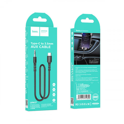 Hoco UPA17 Type-C to 3.5mm AUX Cable
