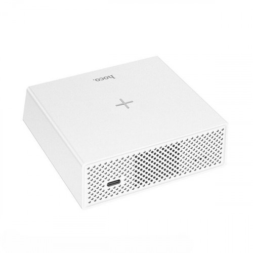    Hoco LED Desktop Alarm Clock with Wireless Charger