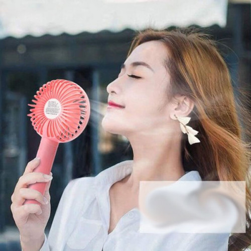Mini Portable Rechargeable Cooling Table Fan With Standing Holder