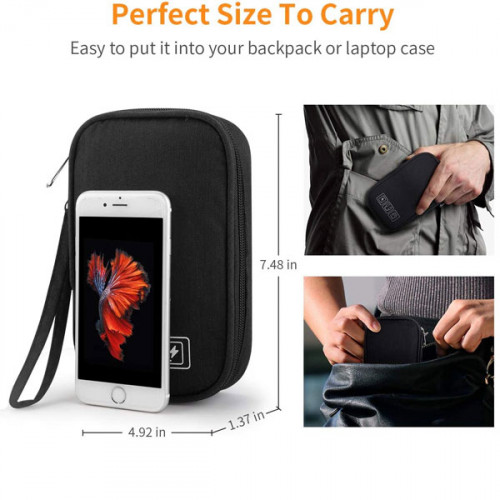 Portable Mini Cable Organizer Bag