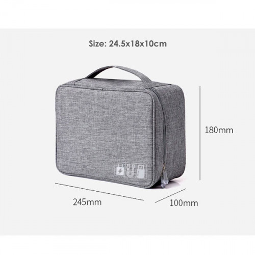 Portable Travel Digital Storage Bag - Blue