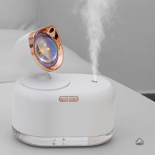 2 in 1 Mini Wireless Sunset Lamp with Air Humidifier