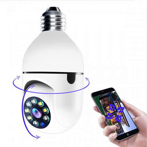 Wireless Bulb Security Camera
