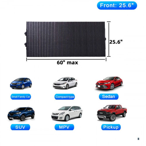 Retractable Windshield Sun Shade for Car
