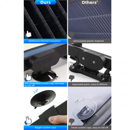 Retractable Windshield Sun Shade for Car