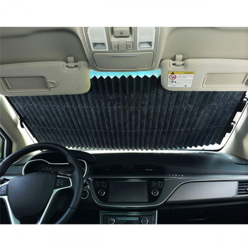 Retractable Windshield Sun Shade for Car