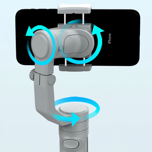 Foldable 3-Axis Handheld Gimbal Stabilizer for All Smartphone Video Record Vlog Stabilizer