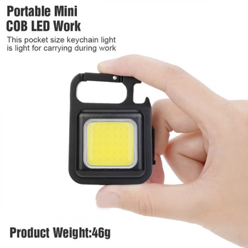 Mini LED Rechargeable Flashlight 800 Lumens Small Pocket Size