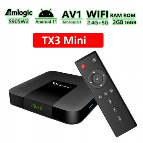 TX3 Mini Android 11 Amlogic S905W2 2.4G/...