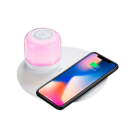Wireless Charging Station with Night Lig...