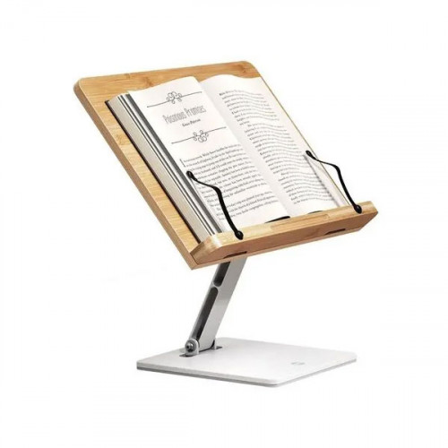 Desktop Adjustable Bamboo Wooden Book St...
