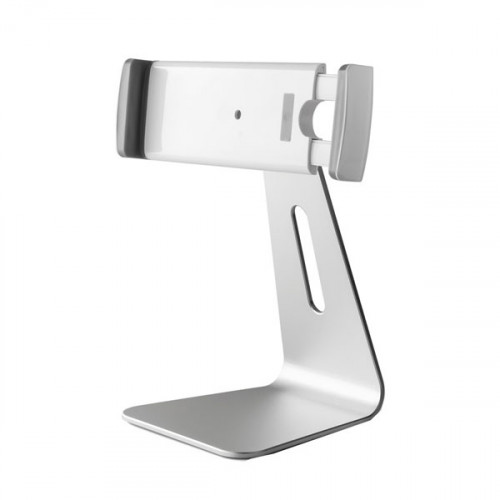 UPERGO AP-7S Aluminum Alloy Height Adjustable Tablet Stand/Holder For upto 13" iPad And Tablet - Silver