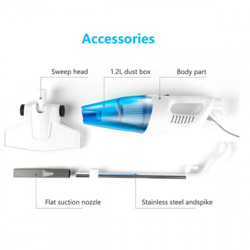 2 in 1 Portable Handheld Vacuum Cleaner