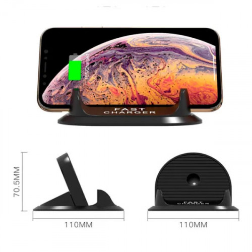 Wireless Fast Car Charging Base 10W