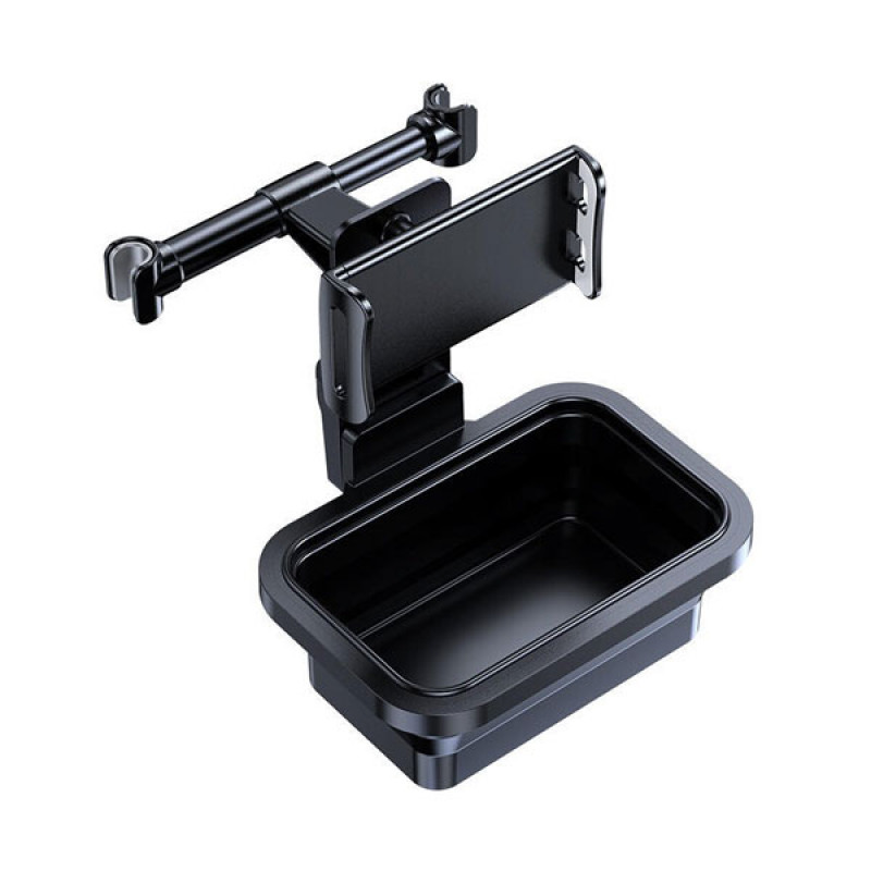 Multi-Function Seat Back Storage Rack with Mobile and iPad Holder