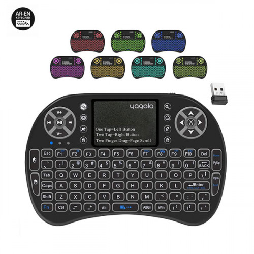Mini Keyboard Touchpad Mouse, Mini Wirel...