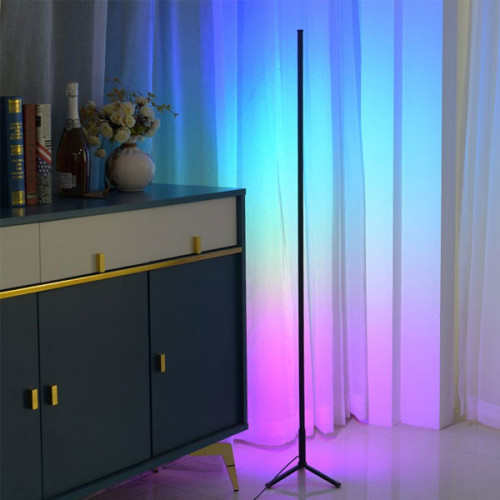 RGB LED Tripod 3 Stage Floor Lamp Corner Light with Remote Control