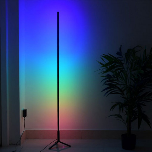 RGB LED Tripod 3 Stage Floor Lamp Corner Light with Remote Control