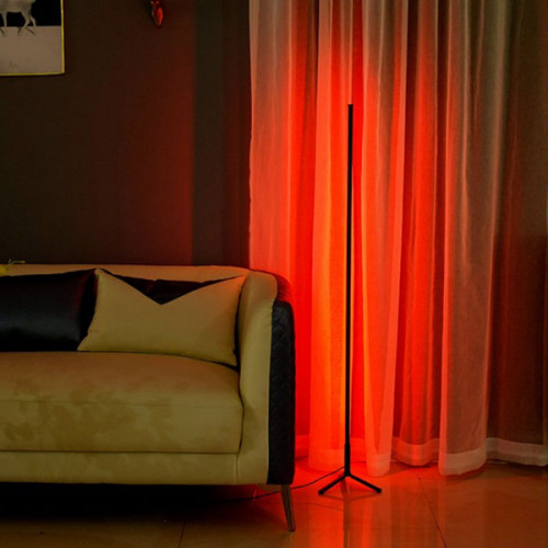 RGB LED Tripod 3 Stage Floor Lamp Corner Light with Remote Control