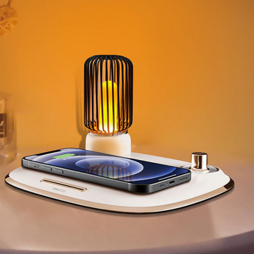 Recci L11 Wireless Charger Ambient Lamp 15W Fast Charging