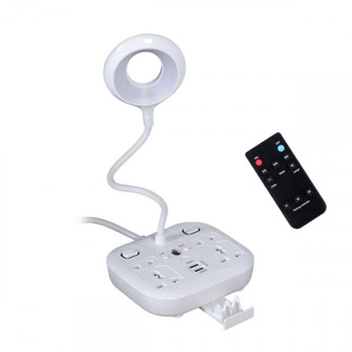 2 Power Plug and 2 USB with Lamp Extensi...