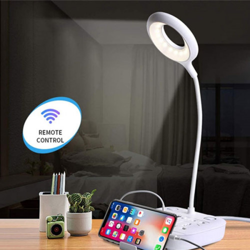 2 Power Plug and 2 USB with Lamp Extension
