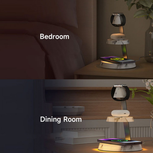 5 in 1 Wireless Charger Charging Dock Station with 3 Stage Light