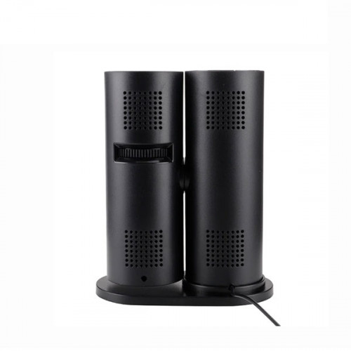 Digital Alarm Clock LED Projection Desktop Projector Time