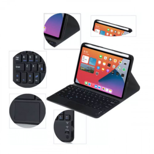 Foldable Case For Apple iPad Mini 6 with Rechargeable Keyboard 