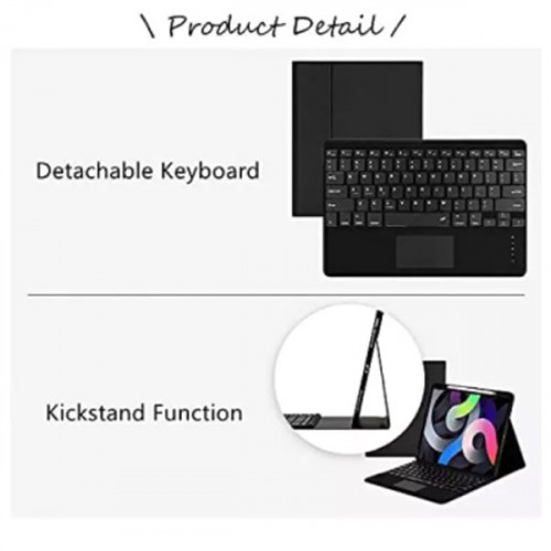 Foldable Case For Apple iPad Mini 6 with Rechargeable Keyboard 
