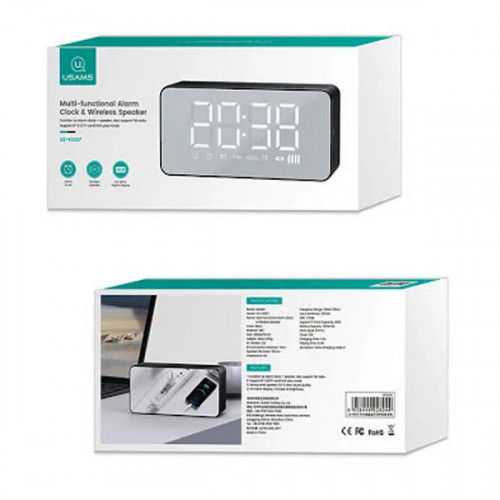 Usams Multi-functional Alarm Clock & Wireless Speaker