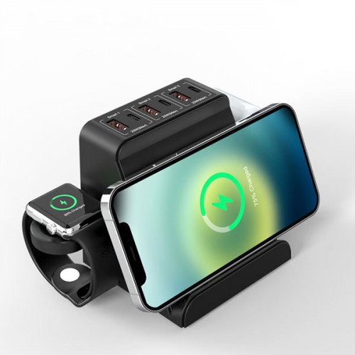 Multifunction 9 in 1 PD3.0 + QC3.0 + 15W...