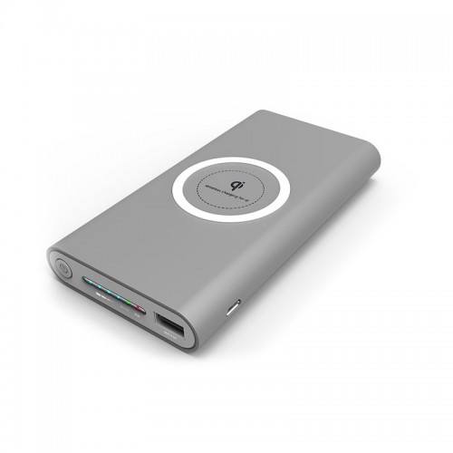 10000 mAh Wireless Slim Power Bank For i...