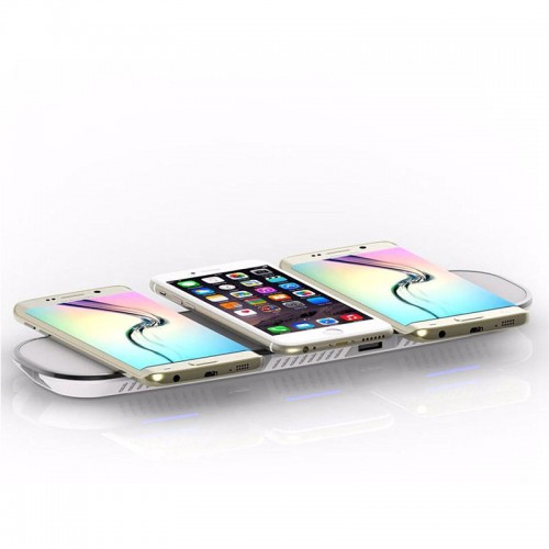 3 in 1 Qi WIreless Charging Pad For iPho...