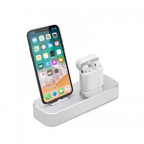 COTEetCI 2 in 1 Charging Dock For Apple ...