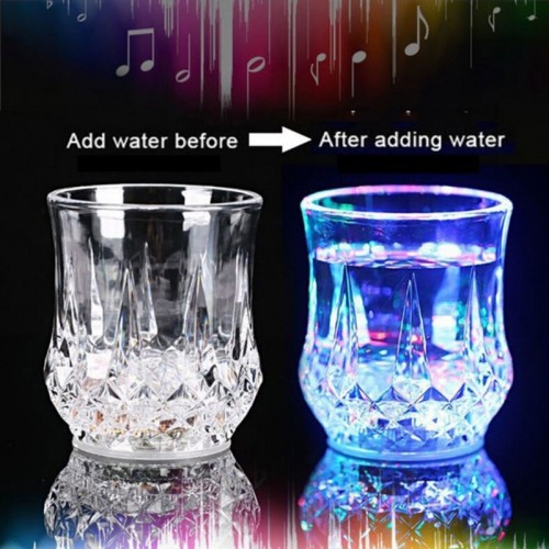 Rainbow Color Flashing Light Glow Cup